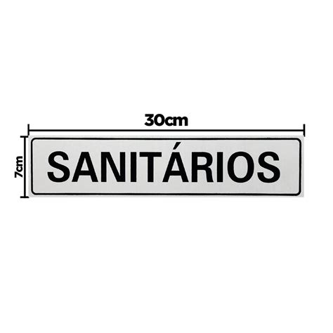 Combo Placas De Sinaliza O Sanit Rios X Acesso B F E