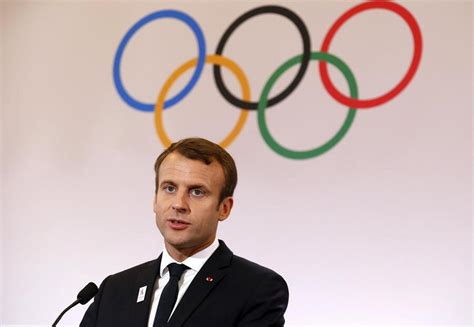 Olimpiadi Emmanuel Macron In Visita A Marsiglia People Ansa It