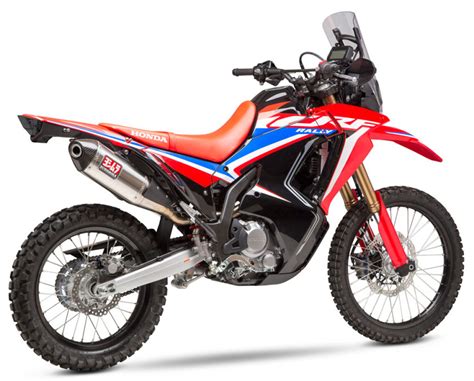 New Yoshimura Exhaust Adds Power To Hondas Crf300lrally Adv Pulse