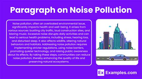 Paragraph On Noise Pollution Examples Tone Wise Word Count Wise