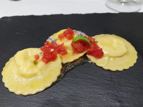 Ravioli Burrata E Gamberi Pietro Castaldo