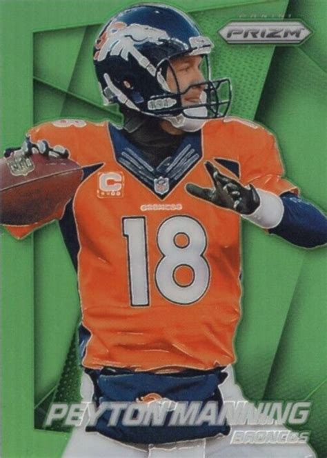 Peyton Manning Prizm Green Psa Price Guide Sports Card