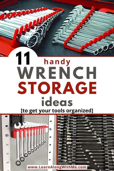 Handy Wrench Storage Ideas To Get Your Tools Organized Learn Along