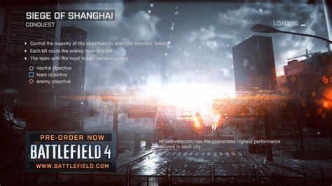 Battlefield Siege Of Shanghai Loading Screen Youtube