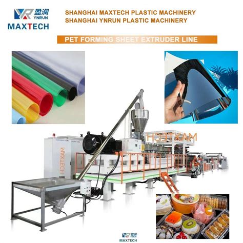 Pla Cpet Apet Plastic Biodegradable Sheet Extrusion Extruder Machine