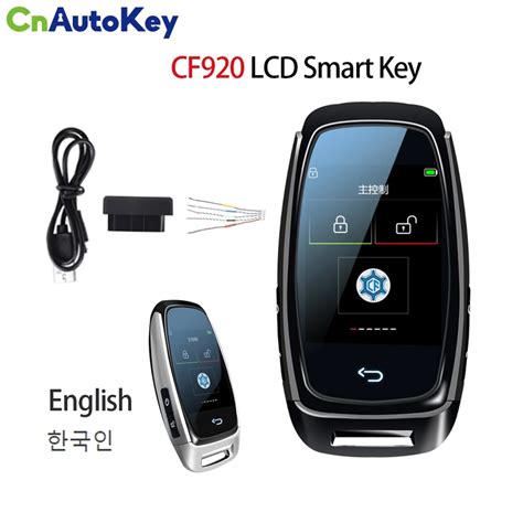 CN116 2 Buttons CF920 LCD Smart Car Key Universal For Audi Modified