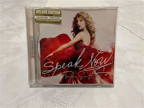 Taylor Swift Speak Now Deluxe Edition Hobbies And Toys Music And Media