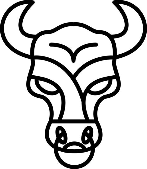 Bull Vector Icon 20426947 Vector Art at Vecteezy