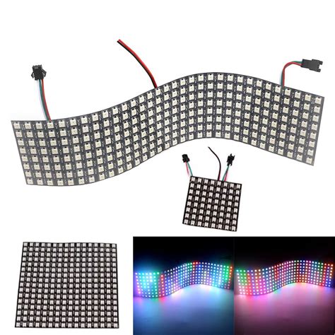 Ws2812b Rgb 16x16 Pixel Panel 16x16 Led Matrix Ws2812b 16x16 Ws2812