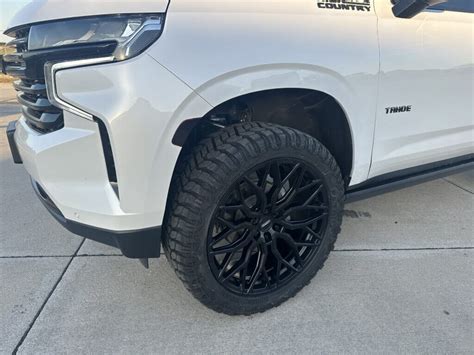 2021 Chevy Tahoe Lift Kit Wheel Tire Package MC Customs Truck