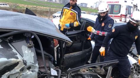 Anl Urfa Da Iki Otomobil Arp T L Son Dakika Haberleri