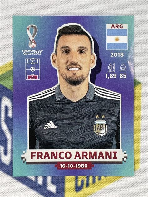 Argentina Team Set Stickers Panini World Cup Stickers