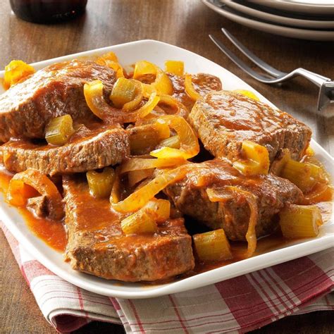 No Fuss Swiss Steak Recipe How To Make It Taste Of Home