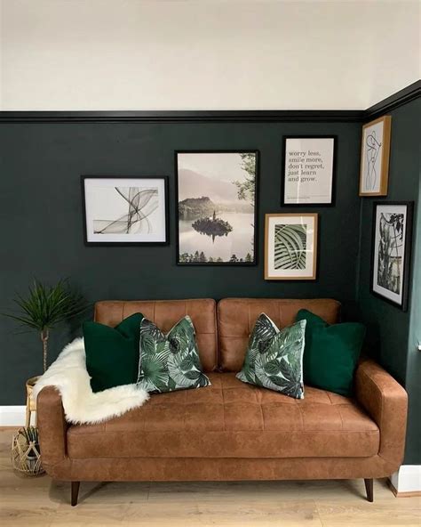 10 Inviting Dark Green Living Room Ideas To Create A Cosy Space Melanie Jade Design Green