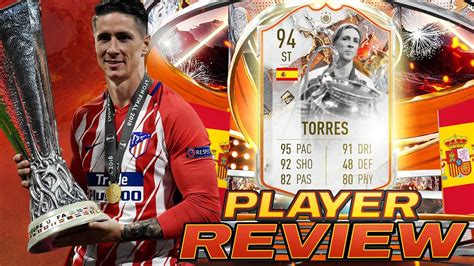 Wow 😮94 Trophy Titans Icon Fernando Torres Player Review Fifa 23 Ultimate Team Youtube