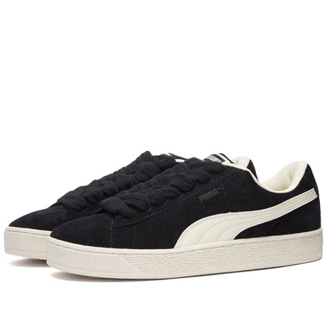 Puma X Pleasures Suede XL Black White END