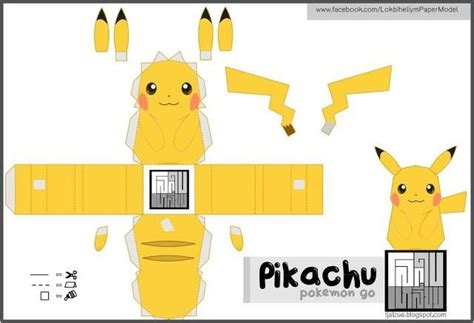 Pokemon Paper Crafts Printables