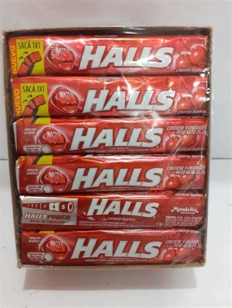 Pastillas Halls Cereza Caja X 12 Unidades Kako