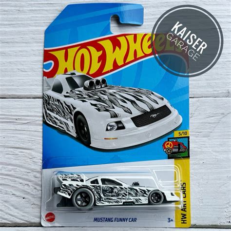 Hot Wheels Mustang Funny Car HW Art Cars Shopee Malaysia