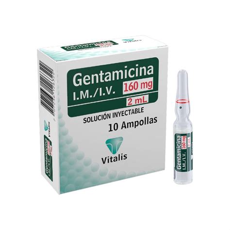 Gentamicin 160 Mg 2 ML Vitalis