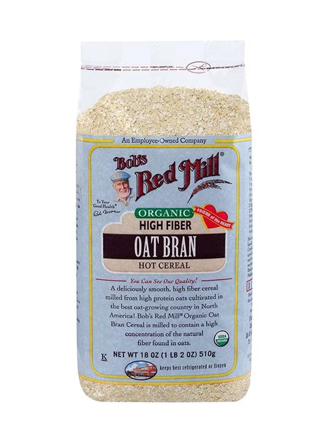 Bob S Red Mill Organic Oat Bran Hot Cereal Oz Pack Nutritious