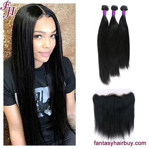 Frontal With Bundles Straight Bundles With Lace Frontal Bundle Deals