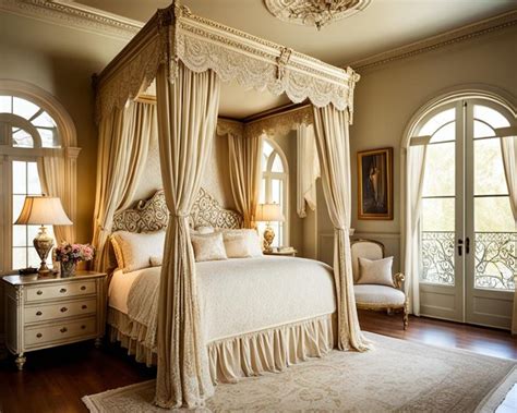 Antique Canopy Bed – Elegance for Your Bedroom