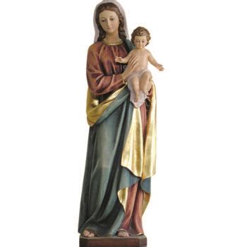 Madonna Con Bambino 120 Cm Sollazzo Maranatha Arredi Liturgici