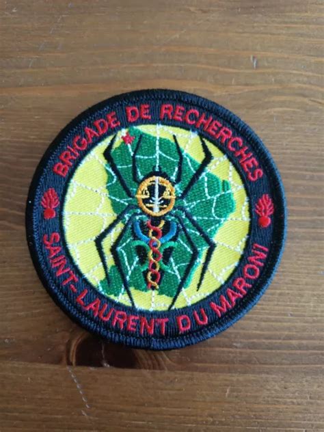 COLLECTION ÉCUSSON GENDARMERIE Brigade De Recherches De St Laurent Du