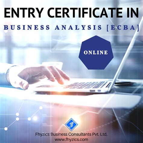 Entry Certificate In Business Analysis Ecba Online Smb Cart