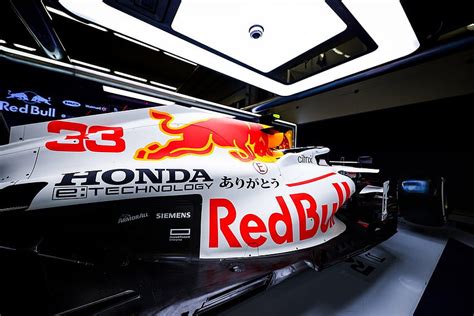 F Red Bull Revela Honda Branca De Agradecimento Para O Gp Da Turquia