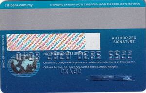 bank card mastercard world citibank malaysiacolmy mc