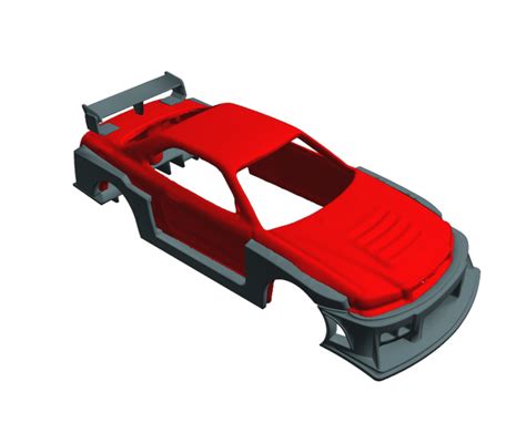 NISSAN SKYLINE R34 LBWK BODY KIT FOR HOT WHEELS 1 64 STL File For 3D PrintingCults