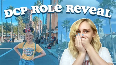 Disney College Program Role Reveal Dcp Youtube