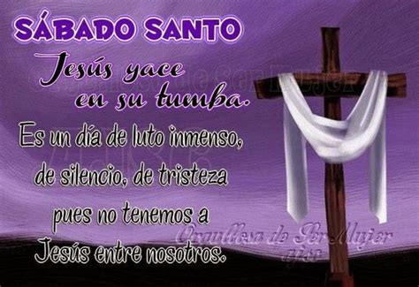 Sabado Santo Feliz Y Bendecido Sabado Semana Santa