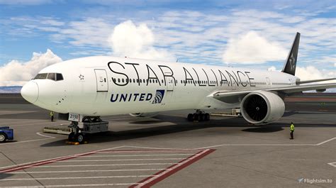 Pmdg B777 300er United Airlines Star Alliance N2250u For