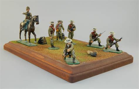 WWI Diorama on Wooden Base|Alymer|Toy Soldiers