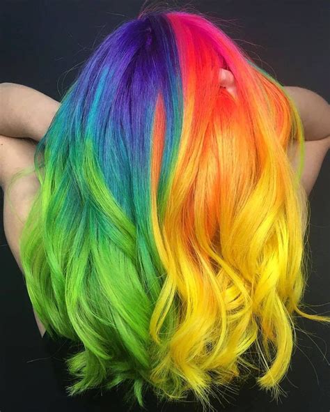 Colorful Hair Inspiration On Instagram “follow Haircolortrend For More Colorful Hairstyles