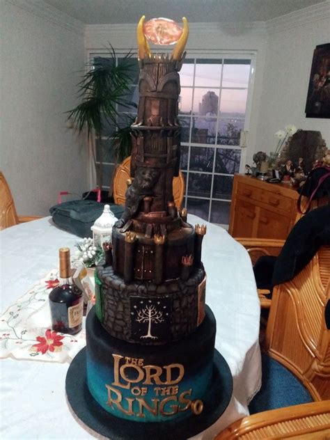 Lord Of The Rings Cake In Lord Of The Rings Cool Cake Designs