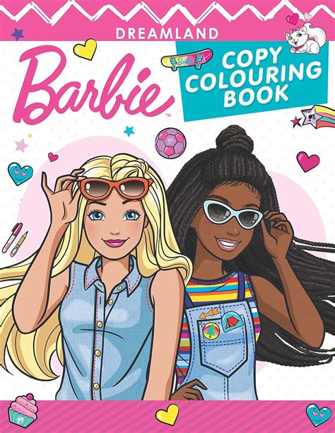 Barbie Copy Colouring Book Dreamland Publications Mx Libros