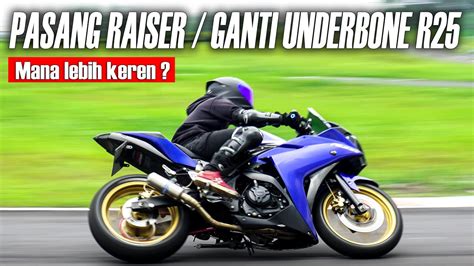 PASANG RAISER FOOTSTEP ATAU UNDERBONE AFTERMARKET Modifikasi Yamaha