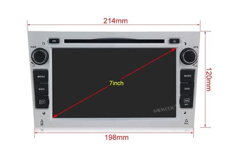 Mekede Hd Android 8 1 Quad Core Car Dvd Media For Opel Astra H Combo