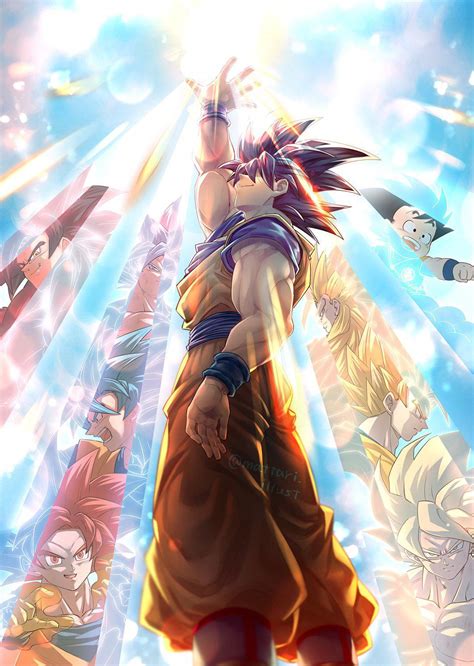 Son Goku: Battle-Hardened Yet Kind-Hearted (By mattari_illust) : r/dbz