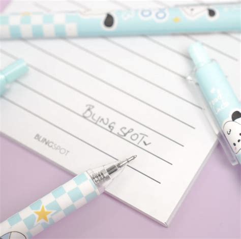 Sanrio Pochacco Press Gel Pen The Blingspot Studio