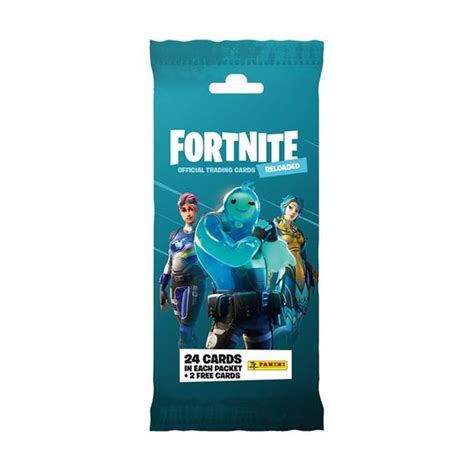 Panini Fortnite Reloaded Trading Cards Fat Pack Collectors Tn