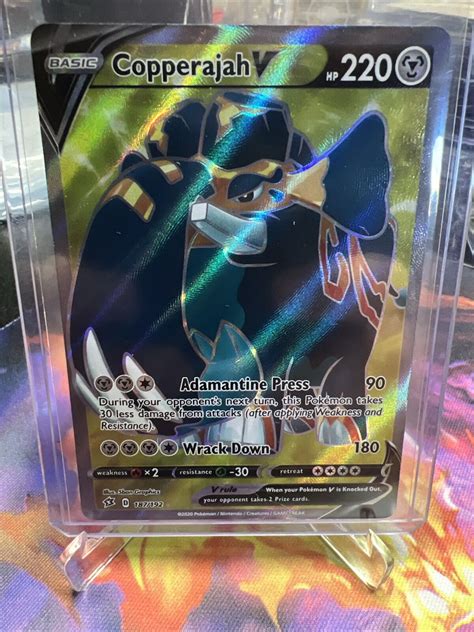 Copperajah V Rebel Clash Full Art Ultra Rare Holo Pokemon