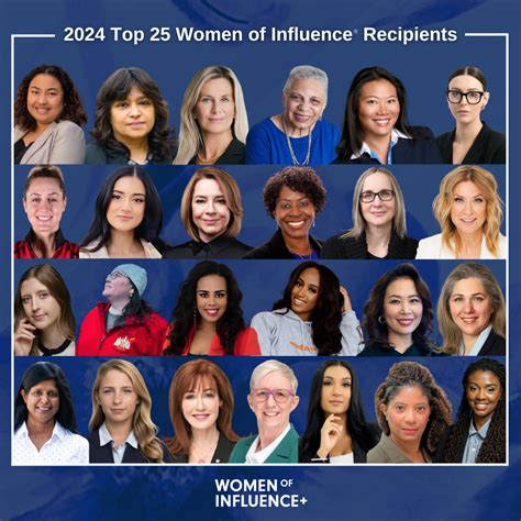 Meet The 2024 Top 25 Women Of Influence Women Of Influence