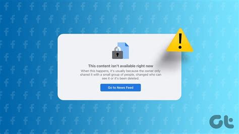 How To Solve Facebooks Content Is Not Available Error And What It Means