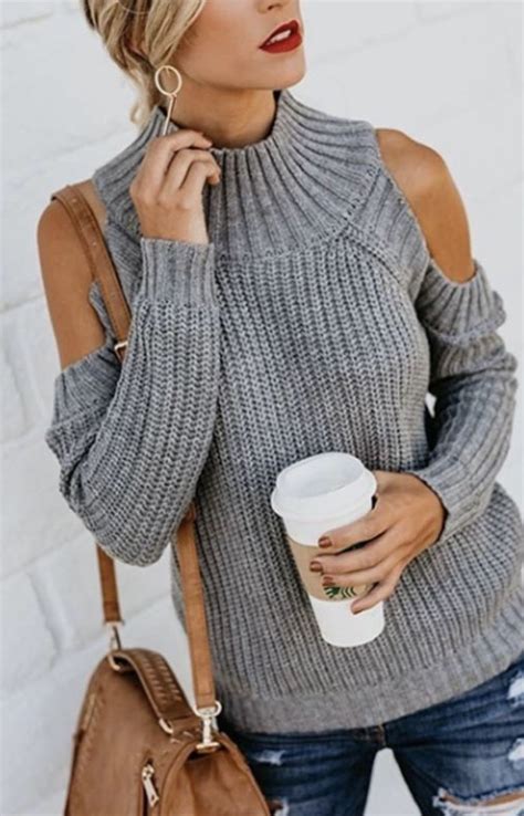 Pin By Lueanne Martin On Fashion Flair Plain Sweaters Sweaters