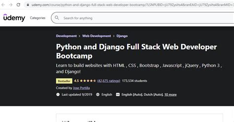 20 Best Django Courses For Beginners